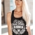 DAMSKI TANK TOP ARMIA (BIAŁY)